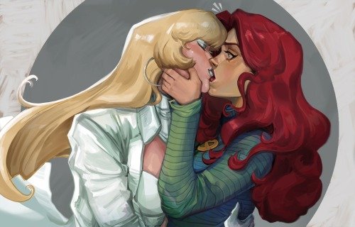 Emma Frost x Jean Grey