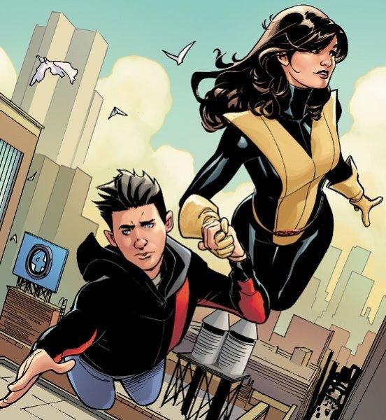 Franklin Richards x Kitty Pryde