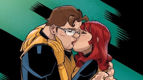 Hank McCoy x Jean Grey