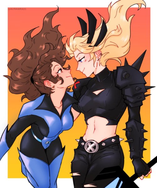 Ilyana Rasputin x Kitty Pryde