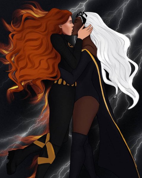Jean Grey x Ororo Munroe