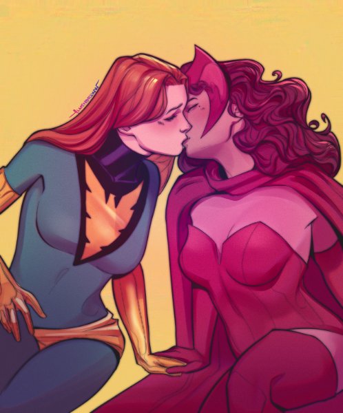 Jean Grey x Wanda Maximoff