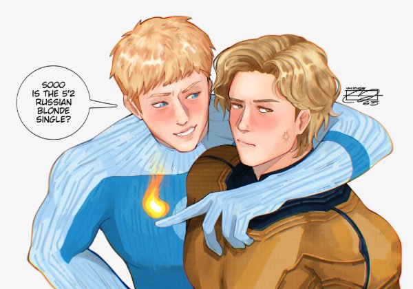 Johnny Storm x Robert Reynolds