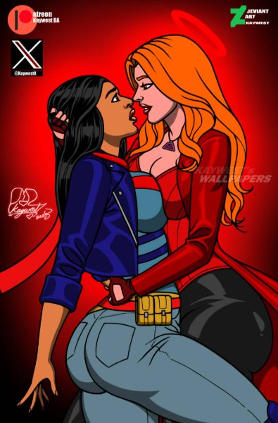 Kamala Khan x Wanda Maximoff