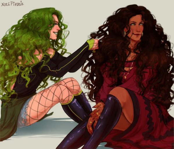 Lorna Dane x Wanda Maximoff