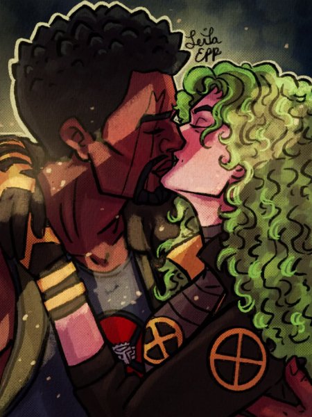 Lucas Bishop x Lorna Dane