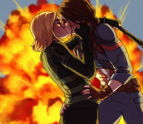 Natasha Romanoff x Peggy Carter