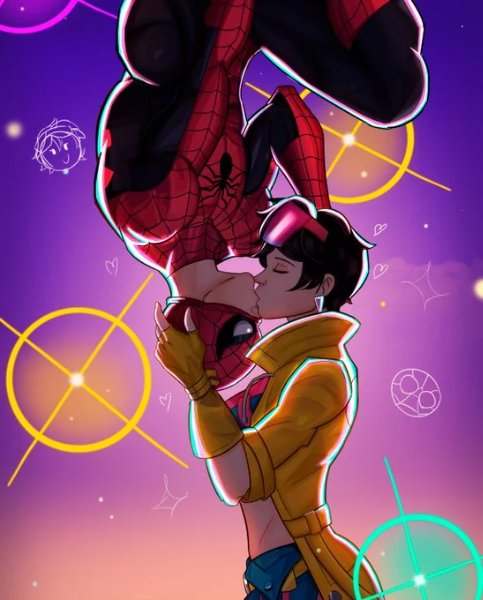 Peter Parker x Jubilation Lee