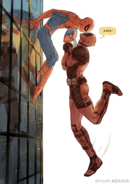 Peter Parker x Wade Wilson