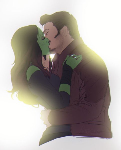 Peter Quill x Gamora