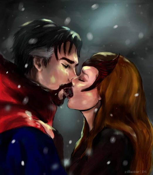 Stephen Strange x Wanda Maximoff