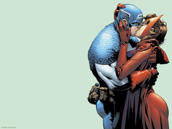 Steve Rogers x Wanda Maximoff