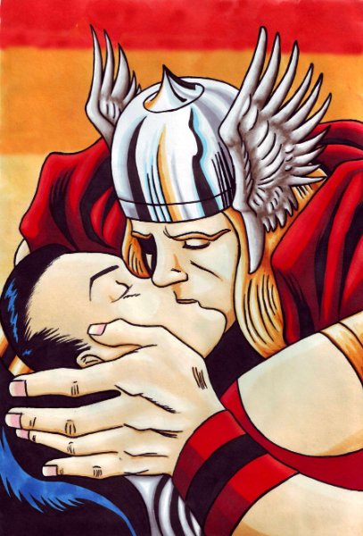 Thor Odinson x Lady Sif