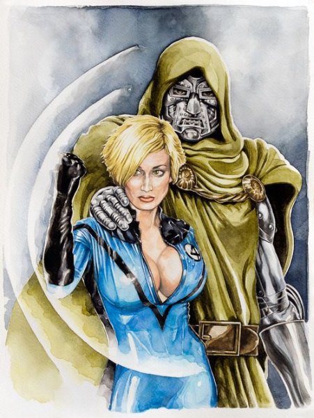 Victor Von Doom x Sue Storm