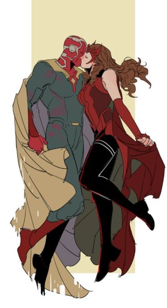 Vision x Wanda Maximoff