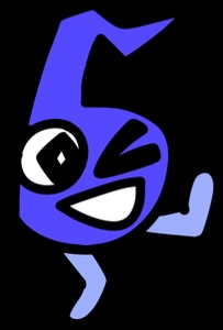 B