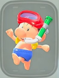 Baby Mario Swimwear