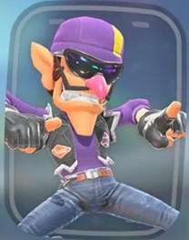 Waluigi Biker
