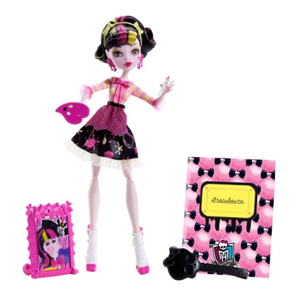 Draculaura-Art-Class