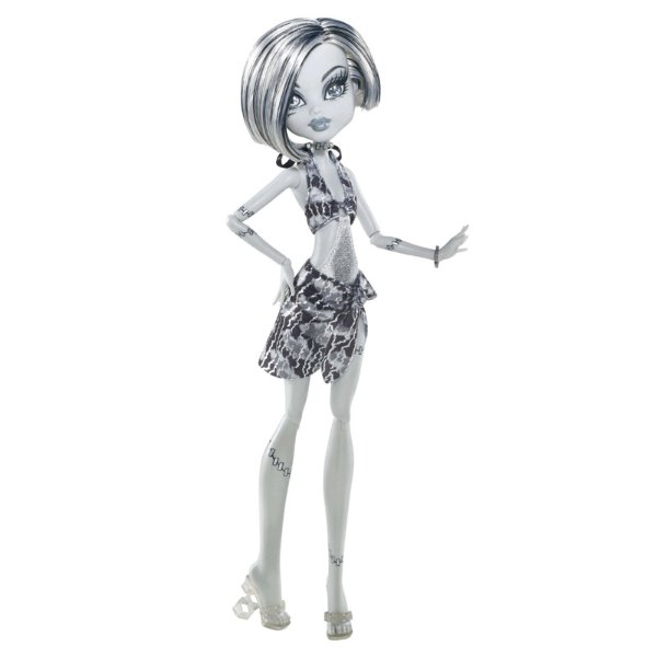Frankie Skull Shores Black-White