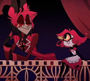 Alastor and Niffty(Father and Daughter Dynamic)