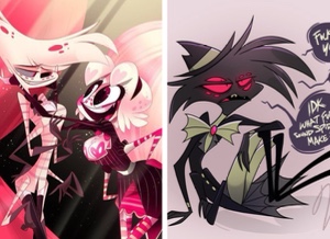 Angel Dust, Molly, and Arackniss