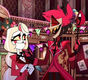 Charlie and Alastor(Possible Father and Daughter dynamic)