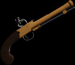 Brass Pistol