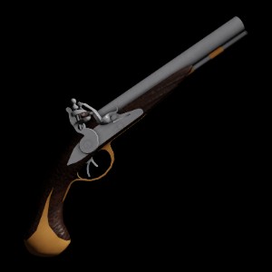Double Barrel Pistol