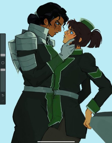 Kuvira x Zhu Li