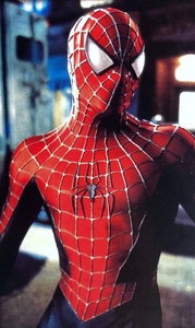 Tobey's Spider-Man suit