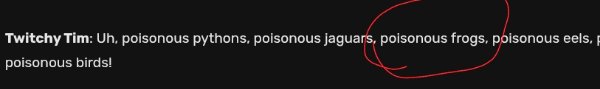 Poisonous