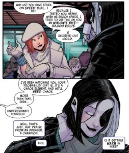 Comic natasha x domino