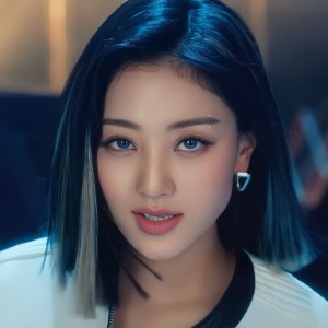 black with blonde highlights