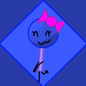 Blue Raspberry Lollipop
