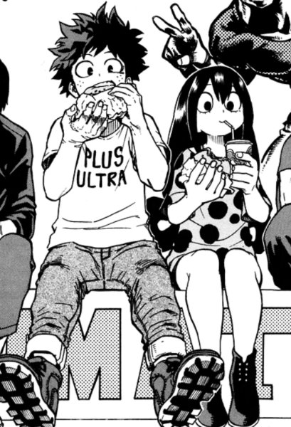 MidoTsuyu/Izuku Midoriya x Tsuyu Asui