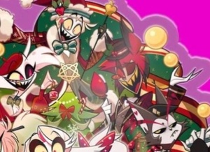 2025 Christmas Keychain Alastor x Lucifer