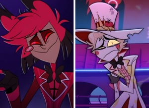 Alastor x Hurt Lucifer