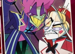 Neon Alastor x Lucifer