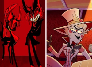 Pre-Pilot Alastor x Lucifer