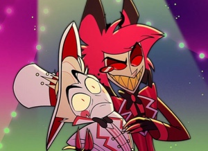 RadioApple(Top Alastor, Bottom Lucifer)