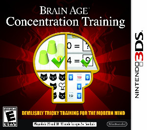 Brain Age - Concentration Training (3DS, 2013)