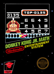 Donkey Kong Jr. Math (NES, 1985)