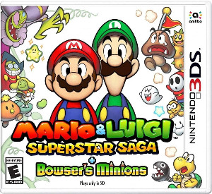Mario & Luigi - Superstar Saga + Bowser's Minions (3DS, 2017)