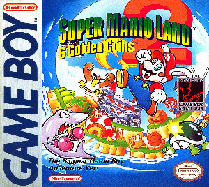 Super Mario Land 2 - 6 Golden Coins (Game Boy, 1992)