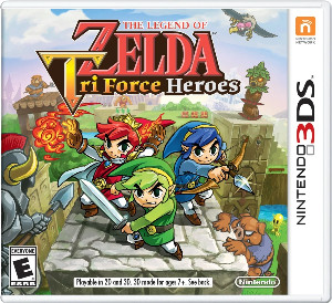 The Legend of Zelda - Tri Force Heroes (3DS, 2015)