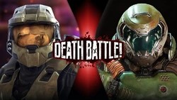 Master Chief VS Doomguy