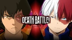 Zuko VS Shoto Todoroki