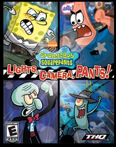 SpongeBob Lights Camera Pants