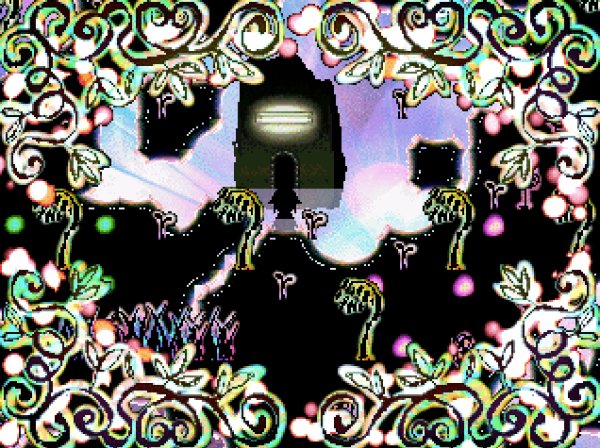 Rainbow Silhouette World